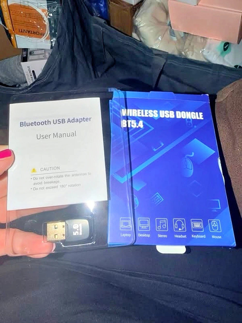 Wireless USB Dongle BT5.4 Bluetooth Adapter